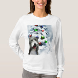 Bearded Collie Weihnachtsgeschenke T-Shirt