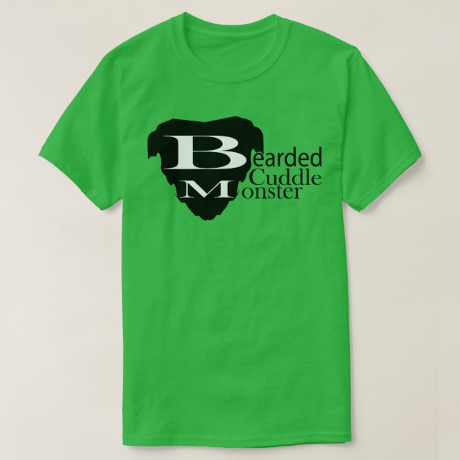 Bearded Cuddle Monster Classic TShirt (Design vorne)
