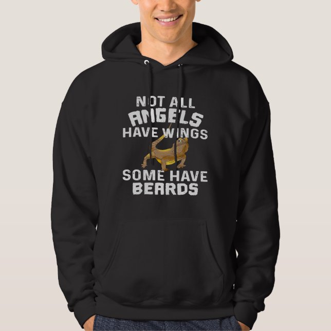 Bearded Dragon Lizard Pet Reptile Idea Hoodie (Vorderseite)