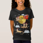 Bearded Dragon Reindeer Christmas Pajama Santa Xma T-Shirt<br><div class="desc">Bearded Dragon ReindeChristmas Pajama Weihnachten</div>