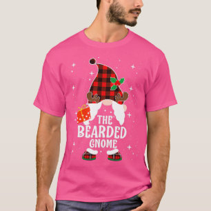 Bearded Gnome Buffalo Kariert Matching 57 T-Shirt