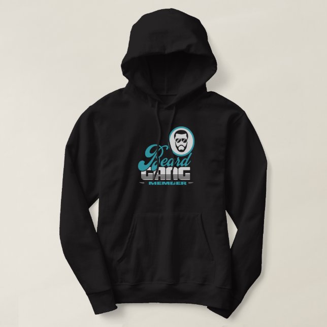 Bearded Men Fashion Hoodie (Design vorne)
