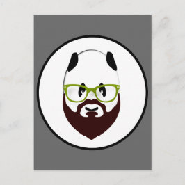 Bearded Panda Postkarte