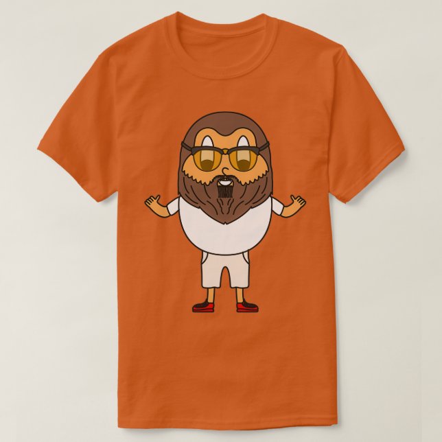 BeardedMan Egg 6 T-Shirt (Design vorne)