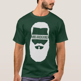 BeardGang Vollbart Weiß T-Shirt