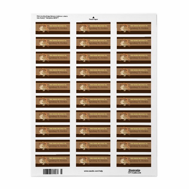 Beardie Bestie! Buchzeichen (Vorne)