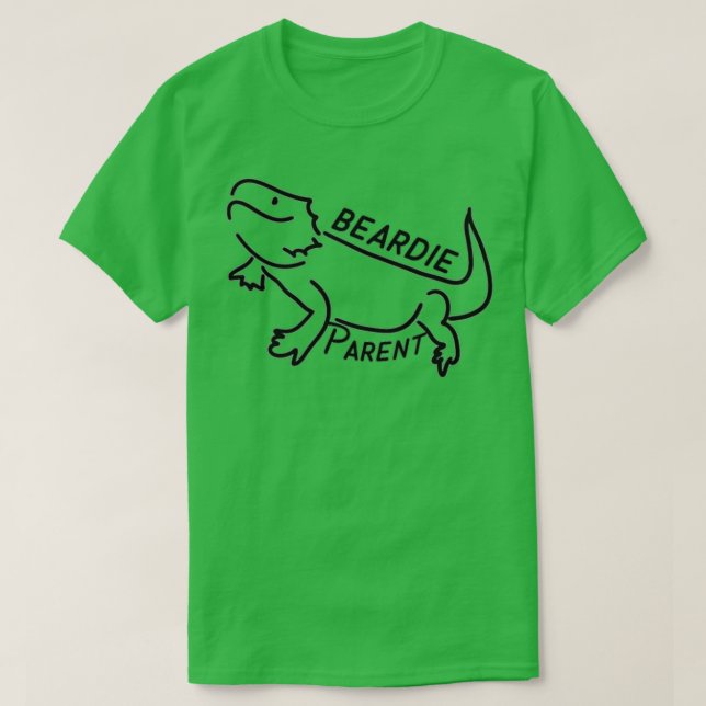 Beardie Parent T-Shirt (Design vorne)