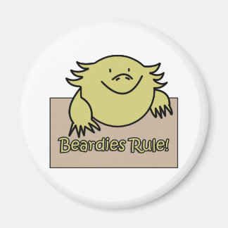 Beardies-Regel! Magnet
