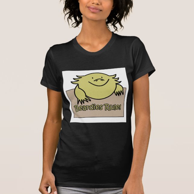 Beardies Regel! T-Shirt (Vorderseite)