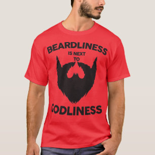 Beardline ist neben Godliness Beard Lovers Donx T-Shirt