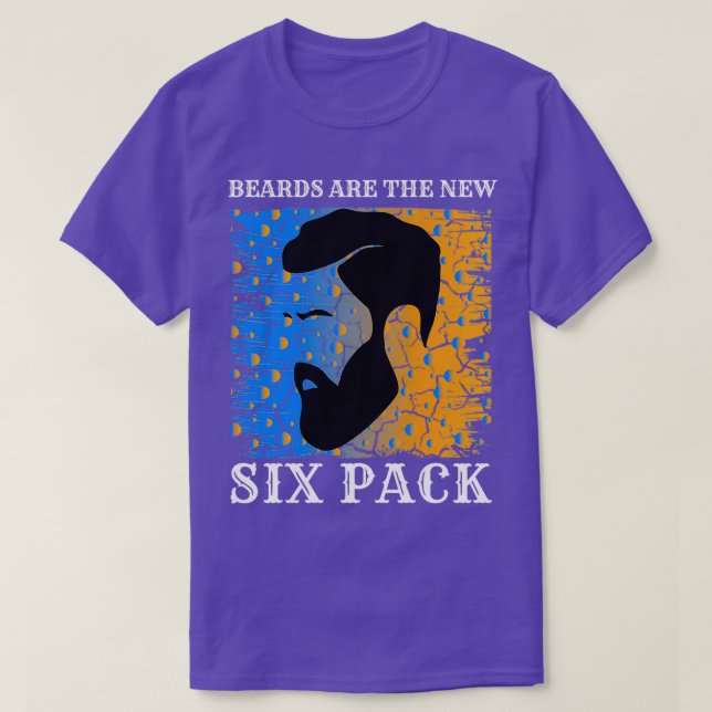 Beards Are The New Six Pack 23 T-Shirt (Design vorne)