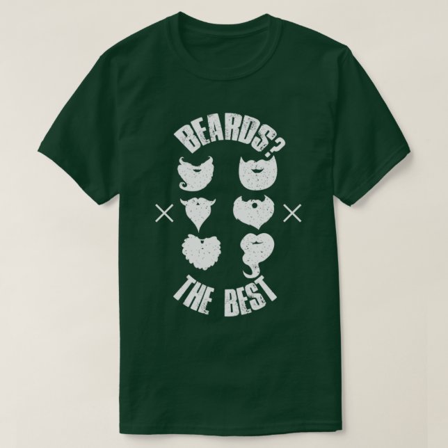 Beards Das beste klassische TShirt (Design vorne)