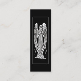 Beardsley Engels-Kunst Nouveau Lesezeichen Mini Visitenkarte