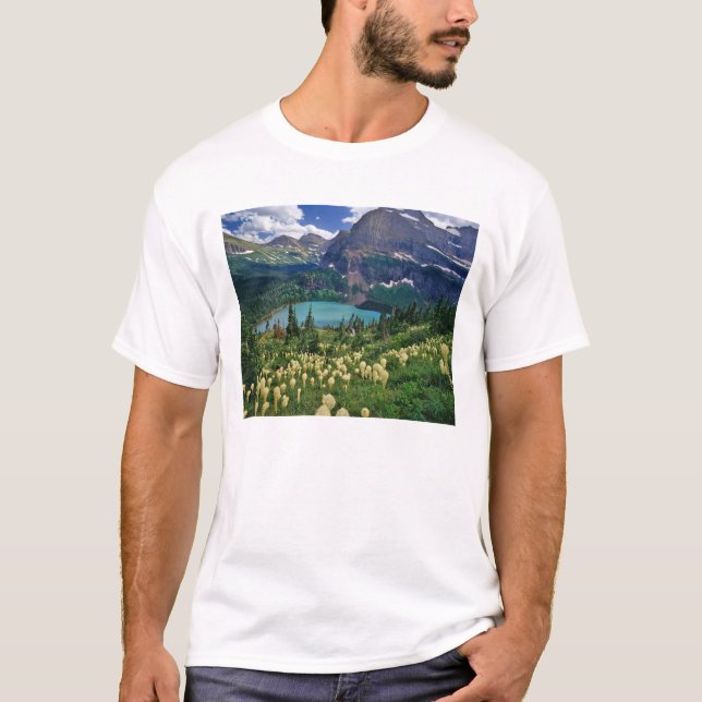 Beargras über dem Grinnellsee im Val Grande T-Shirt (Vorderseite)