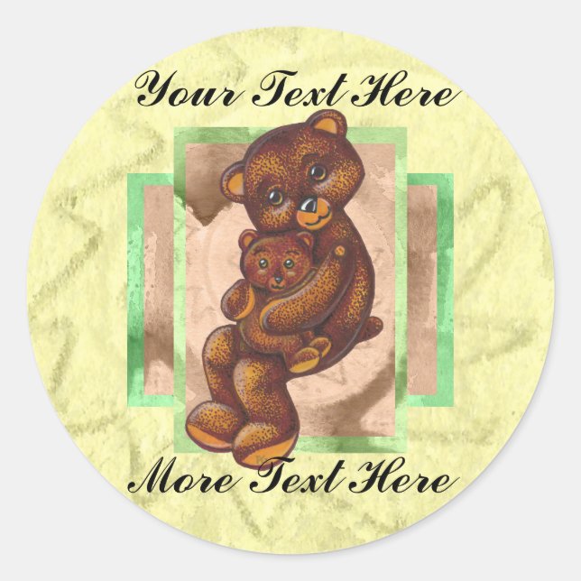 Bearhug Stickers (Vorderseite)