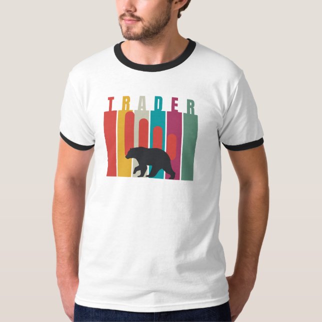 Bearish market | Trader | Simple design T-Shirt (Vorderseite)