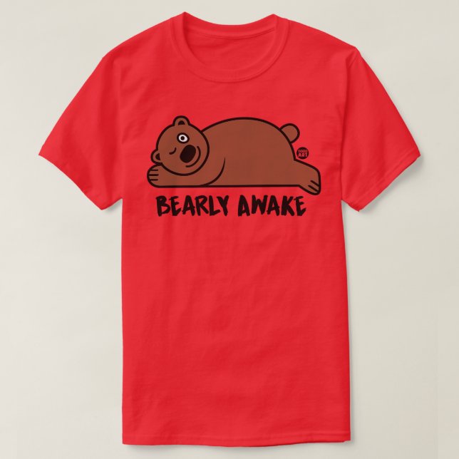 BEARLY AWAKE T-Shirt (Design vorne)