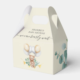 Bearly Wait Baby Shower Wald Bär Tier Geschenkschachtel