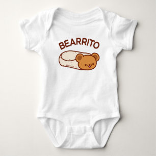BEARRITO - Bear Burrito Baby Bodysuit Baby Strampler
