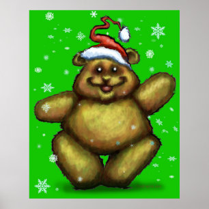 Bearry Christmas Poster