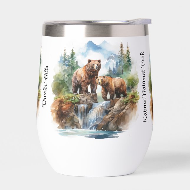 Bears at Katmai National Park (Gauche)