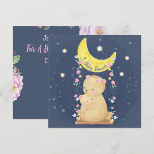 Bears Baby Shower Einladung