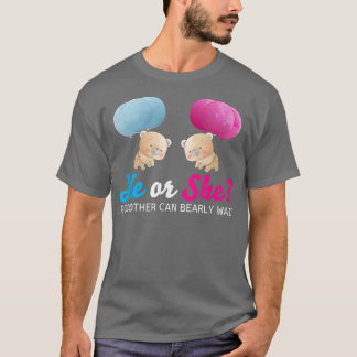 Bears Balloons Godmutter kann frühzeitig abwarten T-Shirt