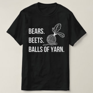 Bears Beets Balls of Yarn - T-Shirt für Männer