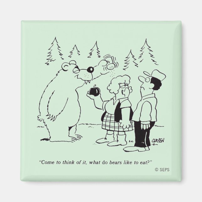 Bears Dinner Magnet (Vorne)