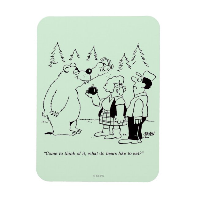 Bears Dinner Magnet (Vertikal)