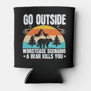 Bears - Go Outside Worst Case Szenario Dosenkühler
