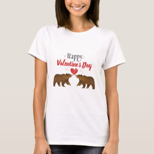 Bears & Hearts Saint-Valentin T-shirt
