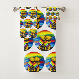 Bears Love Couple LGBT Arc-en-ciel