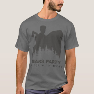 Bears party mieux avec bières Classic TShirt