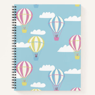 Bears & Rabbit Hot Air Ballon Day Out Notizbuch
