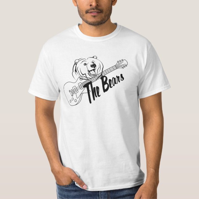 Bears Rock Band New Bern T-Shirt (Vorderseite)