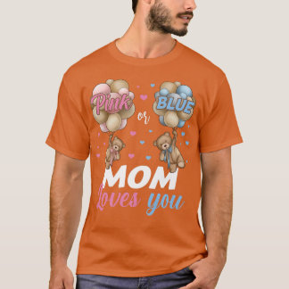 Bears Rosa oder Blaue Mama Lieben Sie Geschlecht z T-Shirt