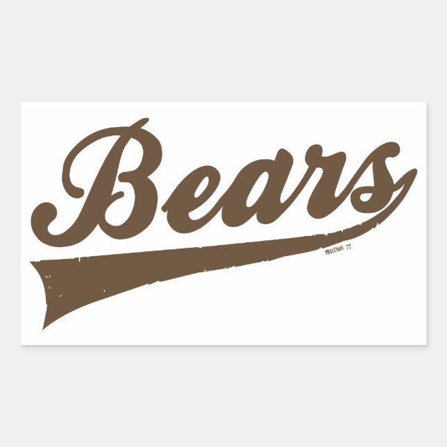 Bears Stickers (Vorderseite)