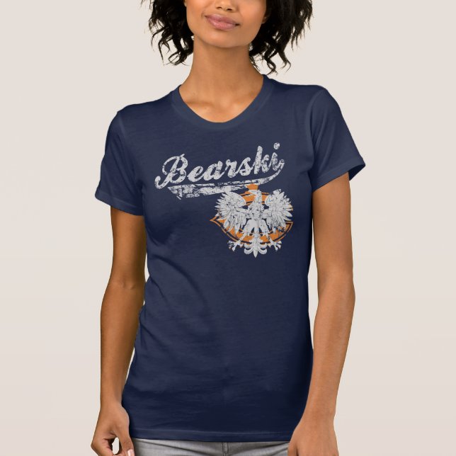 Bearski Chicago Polnisches T-Shirt (Vorderseite)