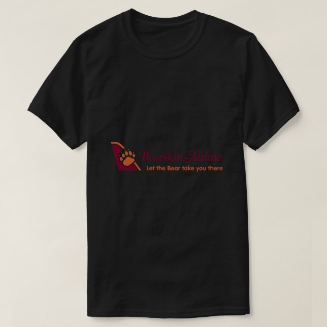 Bearskin Airlines Logo Classic T - Shirt (Design vorne)