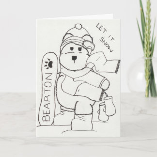 Bearton Bear Feiertagskarte