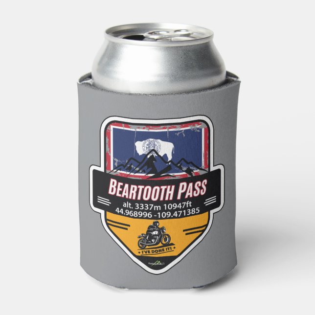 Beartooth Pass Motorcycle US 212 01 Dosenkühler (Kanne Vorderseite)