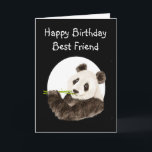 Beary Best Friends mit Niedlicher Aquarellpanda Karte<br><div class="desc">Beary Best Friend mit Niedlich Watercolor Panda würde eine tolle Karte für diejenigen,  die Pandas Liebe machen</div>