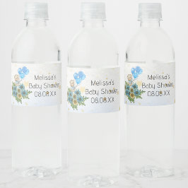 Beary boho Regenbogenbär blauer Ballon