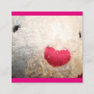 Beary-Business-Karte Quadratische Visitenkarte