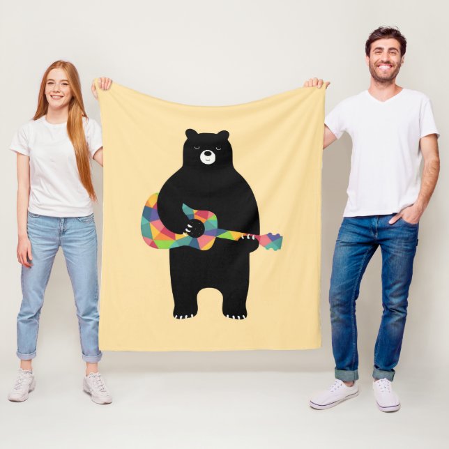 Beary Melodies Fleecedecke (Beispiel)