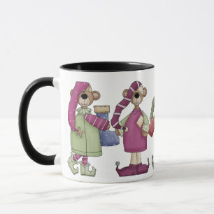 Beary Merry Christmas Tasse