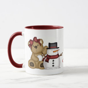 Beary Merry Christmas Tasse