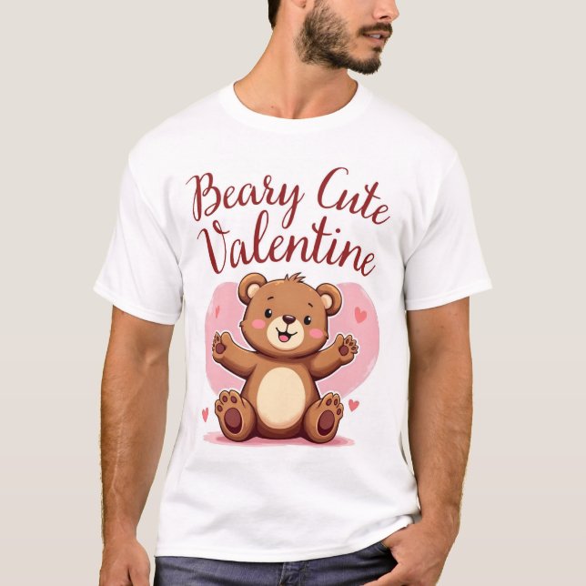 Beary Niedlich Valentine Edition 2 T-Shirt (Vorderseite)
