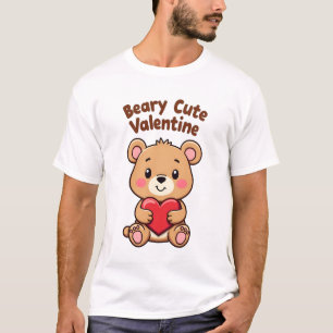Beary Niedlich Valentine T-Shirt